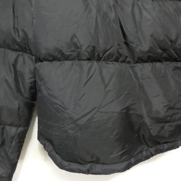 TOMMY JEANS | small | Black Puffer Coat | NOTE: Broken Zip Pull & Spots On Back - Picture 12 of 16